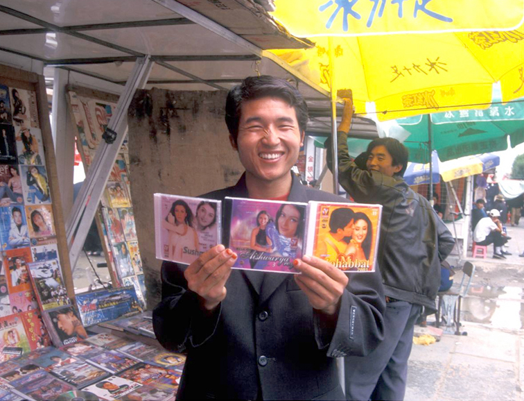 Bollywood stars have more sway than the Chinese appointed Panchen Lama in Lhasa. (Photo-Vijay Kranti)