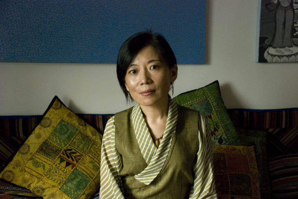 Tibetan writer and activist Tsering Woeser in an undated photo (Pen America)