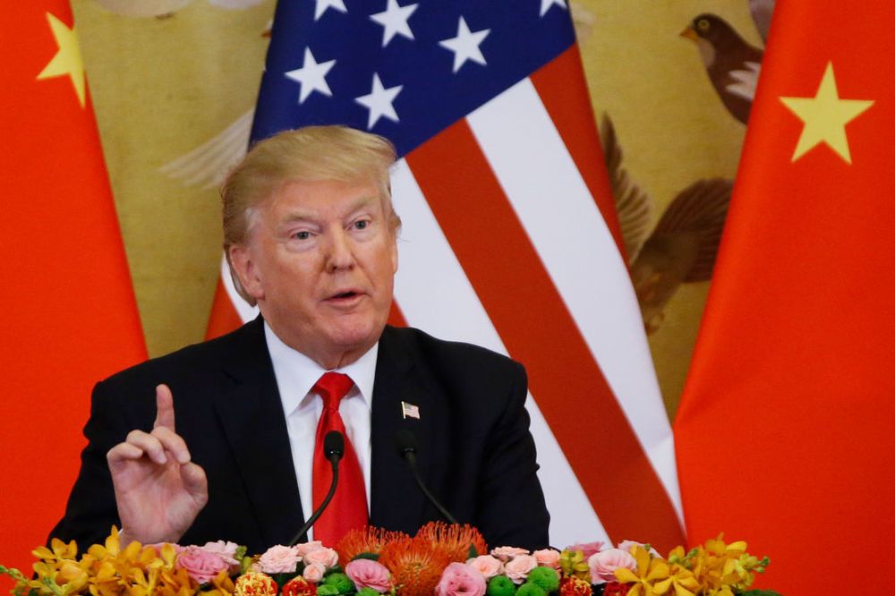 US President Donald Trump has unleashed a series of sanctions against Chinese officials responsible for human rights abuses in Chinese controlled regions (Bloomberg)