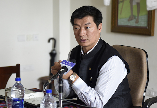 President of CTA Dr. Lobsang Sangay (Photo courtesy- CTA)