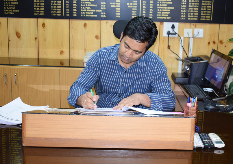 Rakesh Prajapati, Deputy Commissioner of Kangra District, H.P. (himachalnownews)