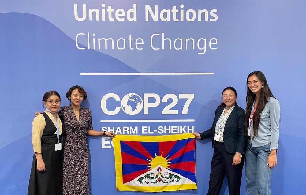 Klimatická kampaň pro tibetskou delegaci probíhá na COP27
