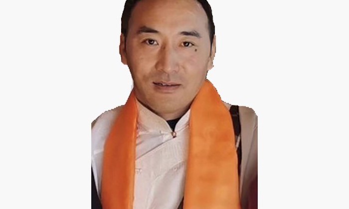 Tibetan political prisoner Ajaja in an undated photo (Photo- RFA)